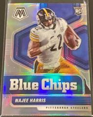 Najee Harris [Silver] #12 Football Cards 2021 Panini Mosaic Blue Chips Prices
