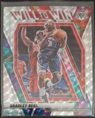 Bradley Beal [Mosaic] Basketball Cards 2020 Panini Mosaic Will to Win Prices