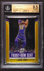 LeBron James [Gold] Basketball Cards 2018 Panini Contenders Optic Front Row Seat Prices