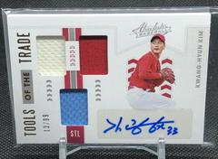 Kwang Hyun Kim [Material Signature] Baseball Cards 2020 Panini Absolute Prices