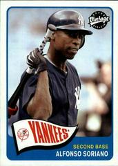 Alfonso Soriano #212 Baseball Cards 2003 Upper Deck Vintage Prices