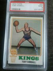 Toby Kimball Basketball Cards 1973 Topps Prices