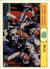 League Leading Team [Defending Kickoffs] Football Cards 1988 Fleer Team Action Prices