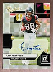 John Metchie III [Autograph] Football Cards 2022 Panini Donruss The Rookies Prices