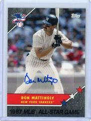 Don Mattingly #1987A-DMA Baseball Cards 2017 Topps 1987 Autographs Prices