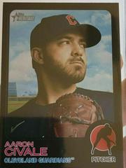 Aaron Civale #335 Baseball Cards 2022 Topps Heritage Prices