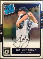 Joe Musgrove Baseball Cards 2017 Panini Donruss Optic Rated Rookie Signatures Prices