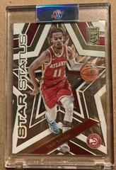 Trae Young [Gold] Basketball Cards 2022 Panini Donruss Elite Star Status Prices