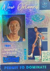 Trey Murphy III #17 Basketball Cards 2021 Panini Contenders Permit to Dominate Prices