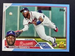 Michael Harris II [Father's Day Blue] Baseball Cards 2023 Topps Prices