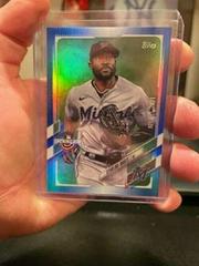 Starling Marte [Blue Foil] #121 Baseball Cards 2021 Topps Opening Day Prices