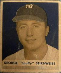 Snuffy Stirnweiss Baseball Cards 1949 Bowman Prices