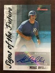 Mike Aviles Baseball Cards 2007 Bowman Signs of the Future Prices