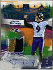 Justin Tucker [Autograph] Football Cards 2022 Panini Donruss All Pro Kings Prices