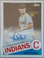 Zach Plesac #85BA-ZP Baseball Cards 2020 Topps 1985 35th Anniversary Autographs Prices