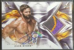Zack Ryder [Purple] Wrestling Cards 2019 Topps WWE Undisputed Auto Relic Prices
