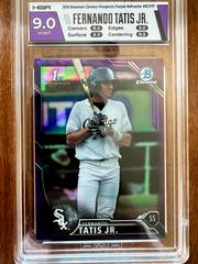 Fernando Tatis Jr. [Chrome Purple Refractor] #BCP17 Baseball Cards 2016 Bowman Prospects Prices
