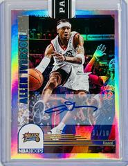 Allen Iverson [Premium Autograph] Basketball Cards 2022 Panini Hoops Prices