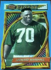 Leonard Marshall #72 Football Cards 1994 Topps Finest Prices