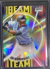 Julio Rodriguez #BT-19 Baseball Cards 2022 Stadium Club Chrome Beam Team Prices