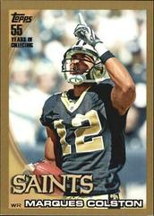 Marques Colston [Gold] #6 Football Cards 2010 Topps Prices
