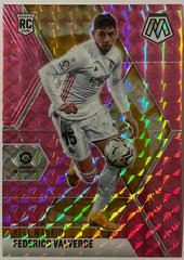 Federico Valverde [Pink Mosaic] #28 Soccer Cards 2020 Panini Mosaic La Liga Prices