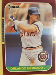 Orlando Mercado #209 Baseball Cards 1987 Donruss Opening Day Prices