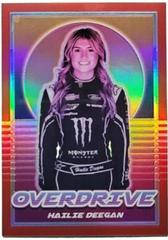 Hailie Deegan [Red] #17 Racing Cards 2022 Panini Chronicles Nascar Overdrive Prices