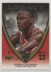 Michael Jordan #226 Basketball Cards 2008 Upper Deck Jordan Legacy Prices