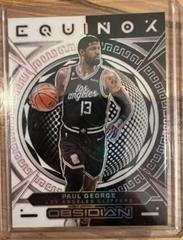 Paul George [Red] #38 Basketball Cards 2022 Panini Obsidian Equinox Prices