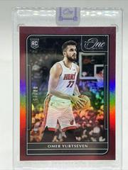 Omer Yurtseven [Red] Basketball Cards 2021 Panini One and One Prices