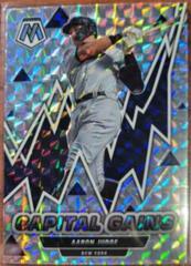 Aaron Judge [Mosaic] #CG-1 Baseball Cards 2022 Panini Mosaic Capital Gains Prices