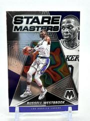 Russell Westbrook #2 Basketball Cards 2021 Panini Mosaic Stare Masters Prices