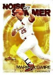 Mark McGwire #4NS Baseball Cards 2000 Fleer Showcase Noise of Summer Prices