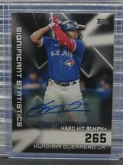 Vladimir Guerrero Jr. [Autograph] #SS-10 Baseball Cards 2023 Topps Significant Statistics Prices