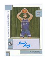 David Roddy #SS-ROD Basketball Cards 2022 Panini Donruss Signature Series Prices