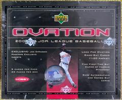 Hobby Box Baseball Cards 2001 Upper Deck Ovation Prices