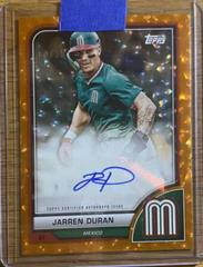 Jarren Duran [Orange Cracked Ice] #AV-JD Baseball Cards 2023 Topps World Classic Autographs Prices