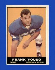Frank Youso Football Cards 1961 Topps Prices