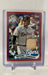 Miguel Cabrera [Red] #89BR-MC Baseball Cards 2024 Topps 1989 Relic Prices
