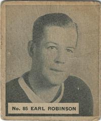Earl Robinson #85 Hockey Cards 1937 V356 World Wide Gum Prices