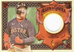 Alex Verdugo #AGRA-AV Baseball Cards 2022 Topps Allen & Ginter Relics A Prices