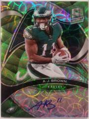 A. J. Brown [Green] #SIG-AJB Football Cards 2022 Panini Spectra Signatures Prices