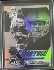 Jimmy Garoppolo [Silver] #M-10 Football Cards 2023 Panini Mosaic Montage Prices