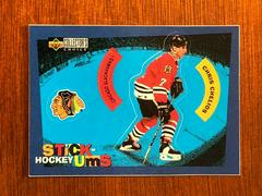 Chris Chelios #S7 Hockey Cards 1997 Collector's Choice Stick Ums Prices