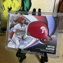 Bryce Harper Baseball Cards 2022 Topps Batting Helmet Relic Prices