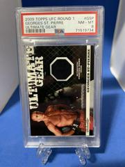 Georges St Pierre Ufc Cards 2009 Topps UFC Round 1 Ultimate Gear Prices