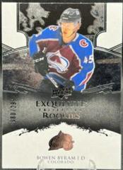 Bowen Byram Hockey Cards 2021 Upper Deck Ice 2020 Exquisite Collection Rookies Prices