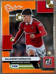 Alejandro Garnacho [Orange] Soccer Cards 2022 Panini Donruss The Rookies Prices