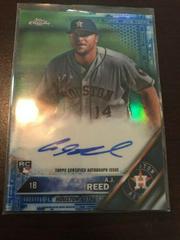 A.J. Reed [Blue Refractor] #RA-AJR Baseball Cards 2016 Topps Chrome Rookie Autographs Prices